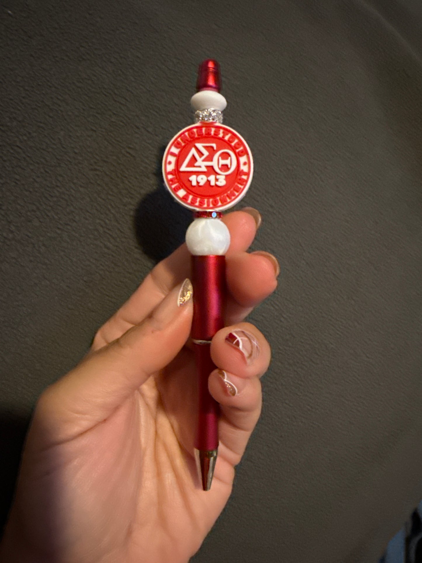 Delta Sigma Theta Beadable Pens