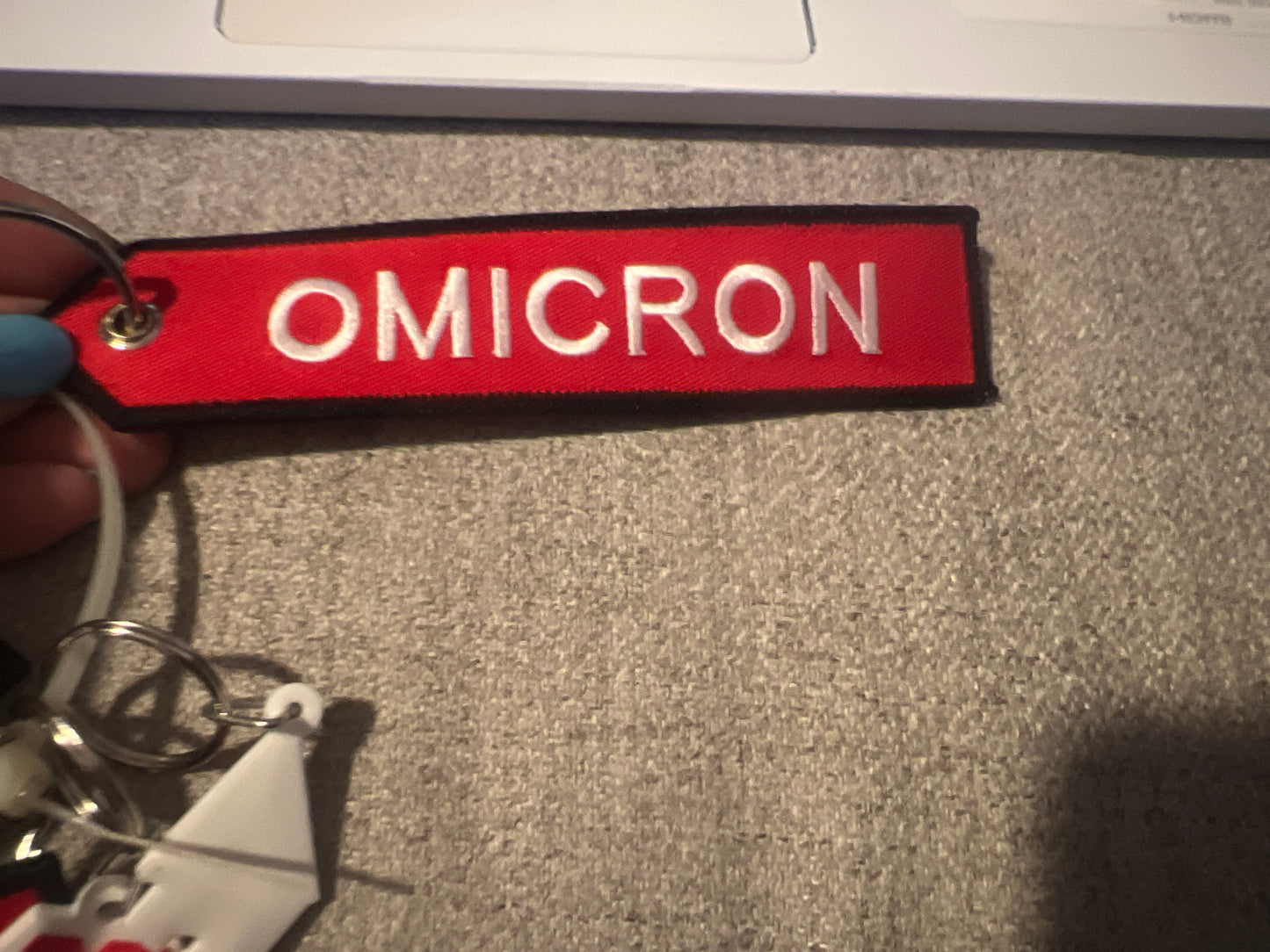 Embroidered Keychain