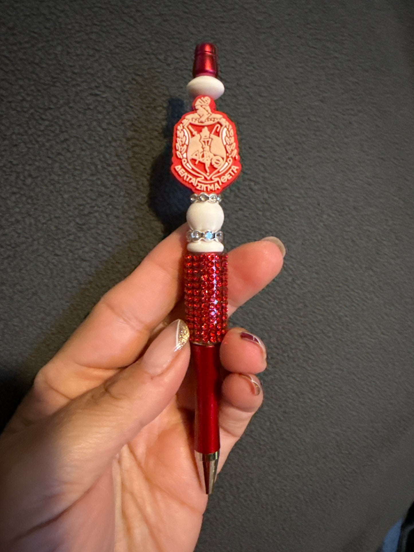 Delta Sigma Theta Beadable Pens