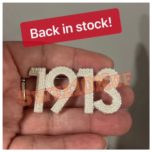 1913 and DST pearl pins