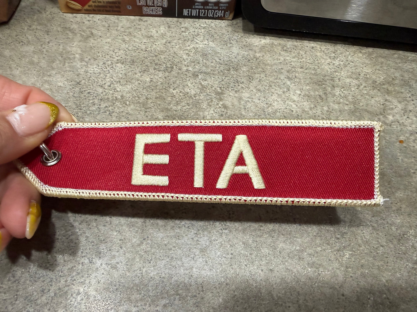 Embroidered Keychain