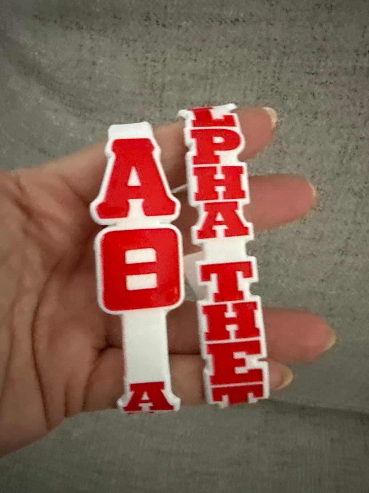 Greek Life Silicone Wristbands