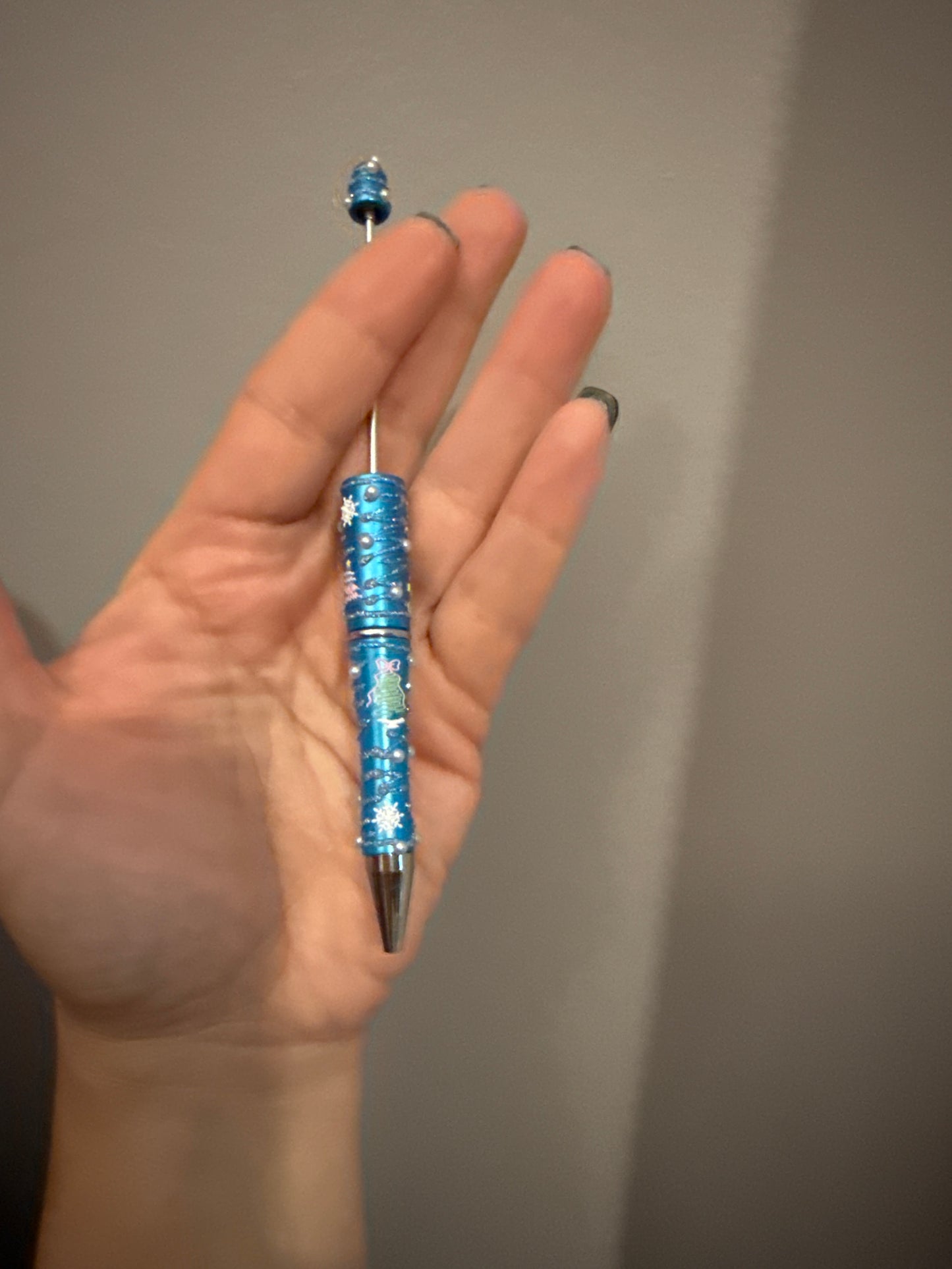 Beadable pens - Christmas edition!
