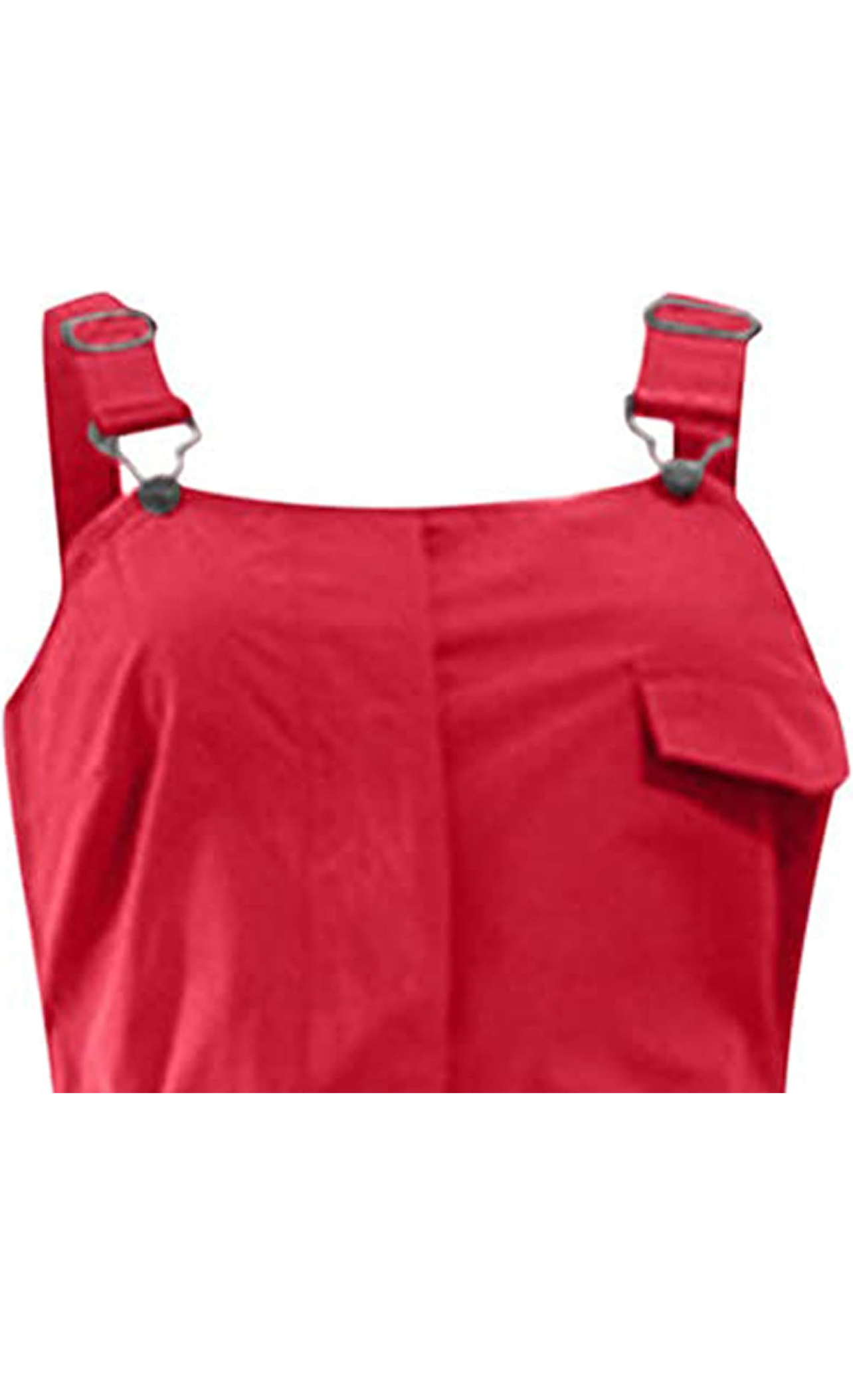 Red one piece jumpsuit