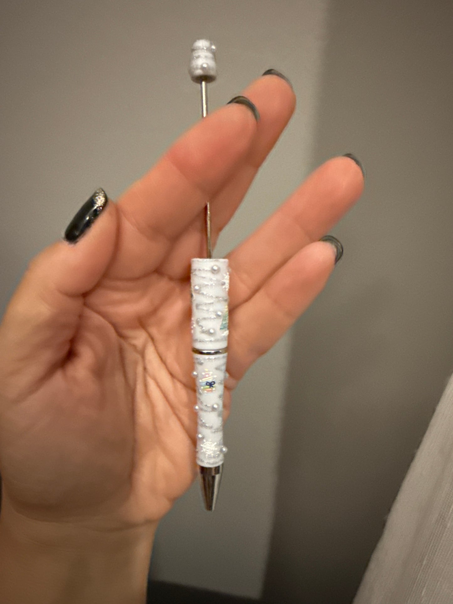 Beadable pens - Christmas edition!