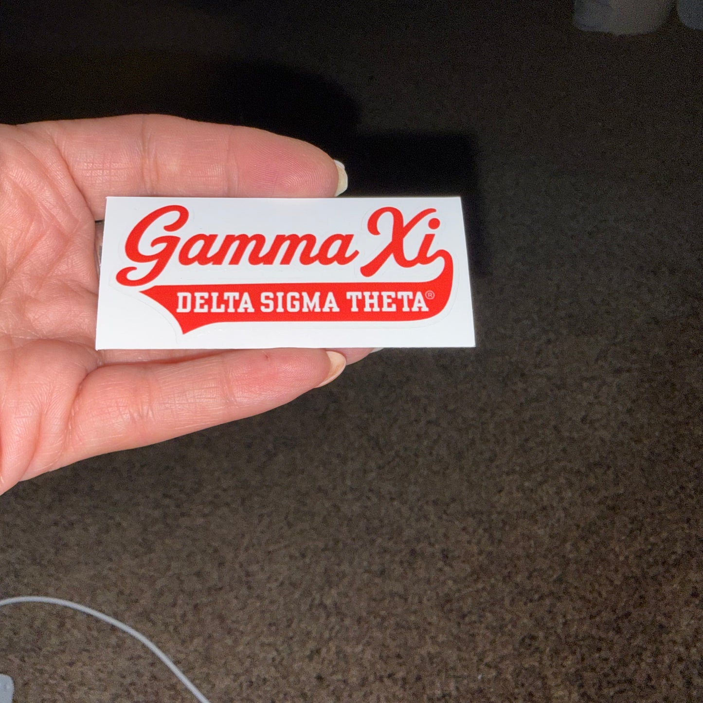 Sorority chapter stickers