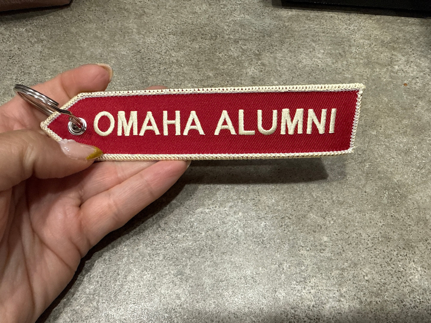 Embroidered Keychain