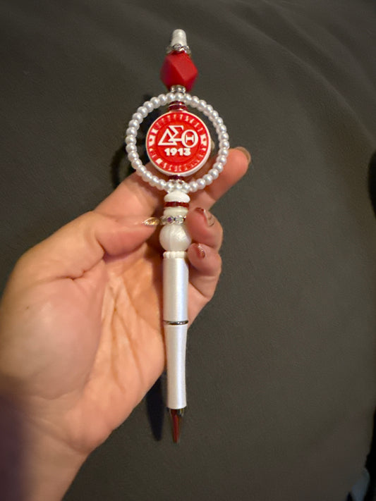 Delta Sigma Theta Beadable Pens