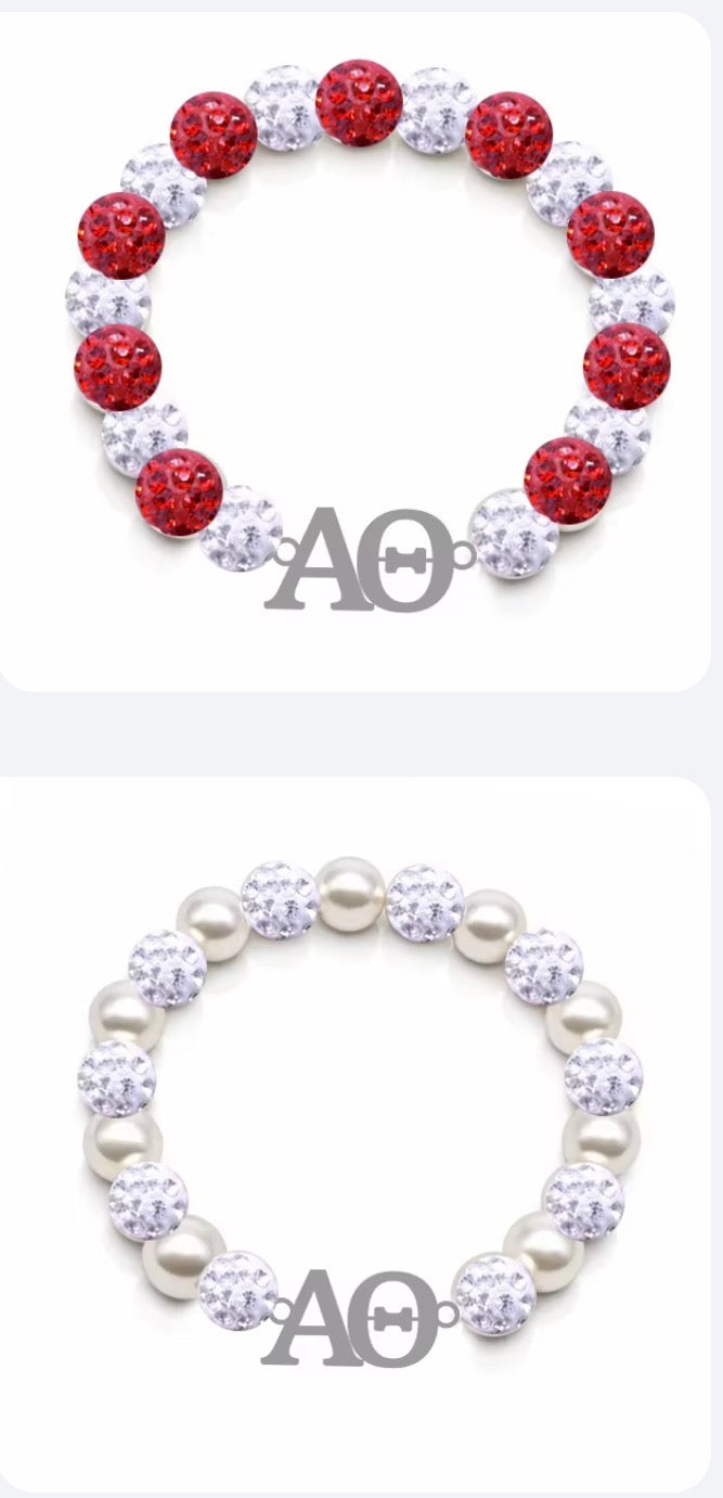 Pearl Sorority Bracelet