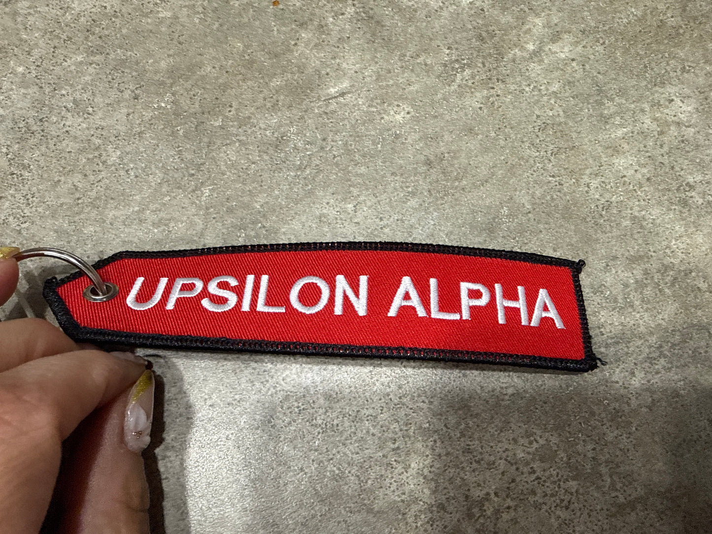 Embroidered Keychain
