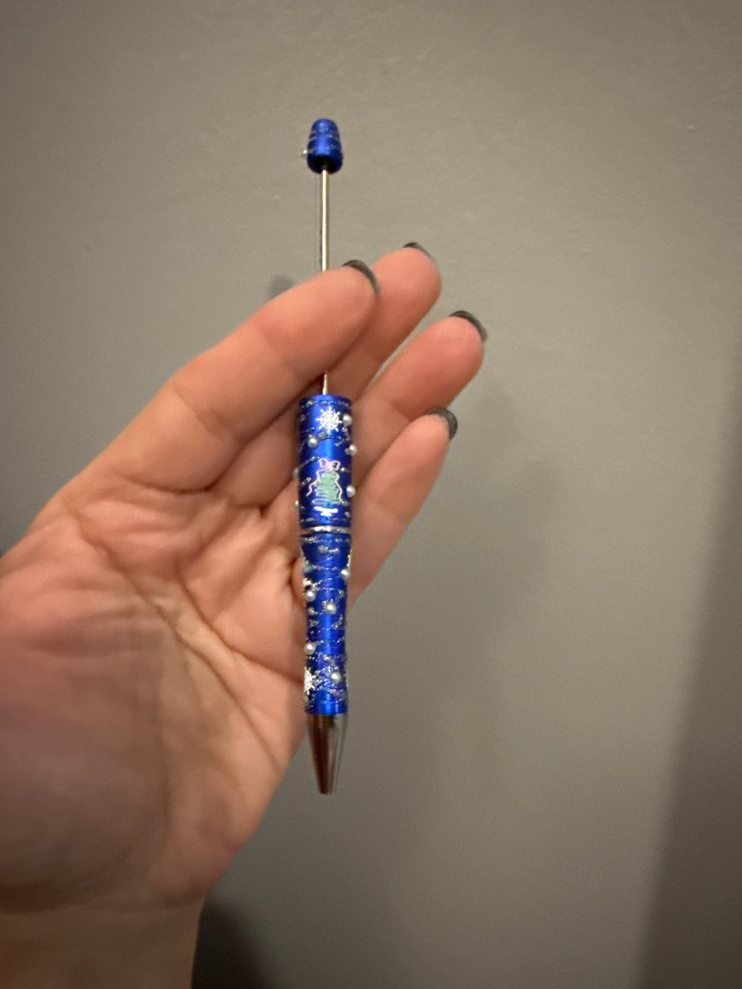 Beadable pens - Christmas edition!