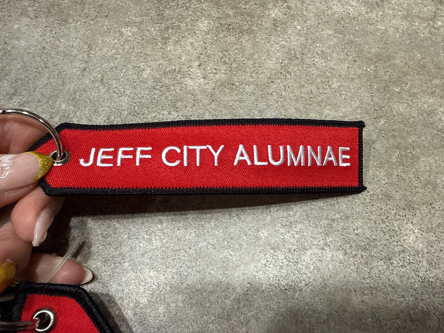 Embroidered Keychain