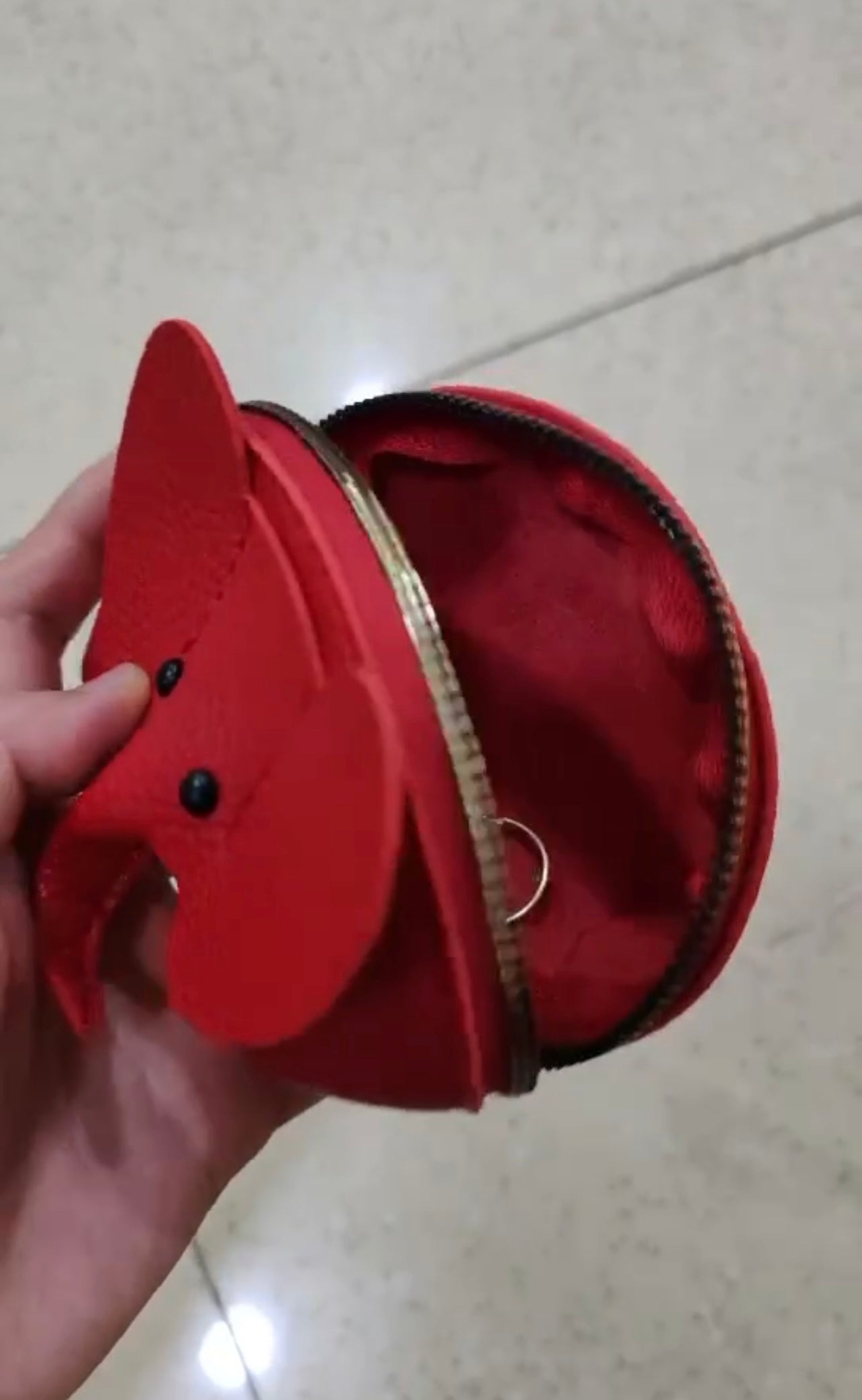 Red Elephant Coin Purse