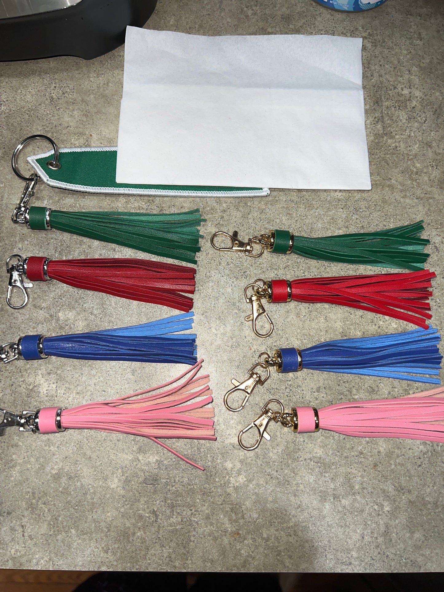 Tassel keychain