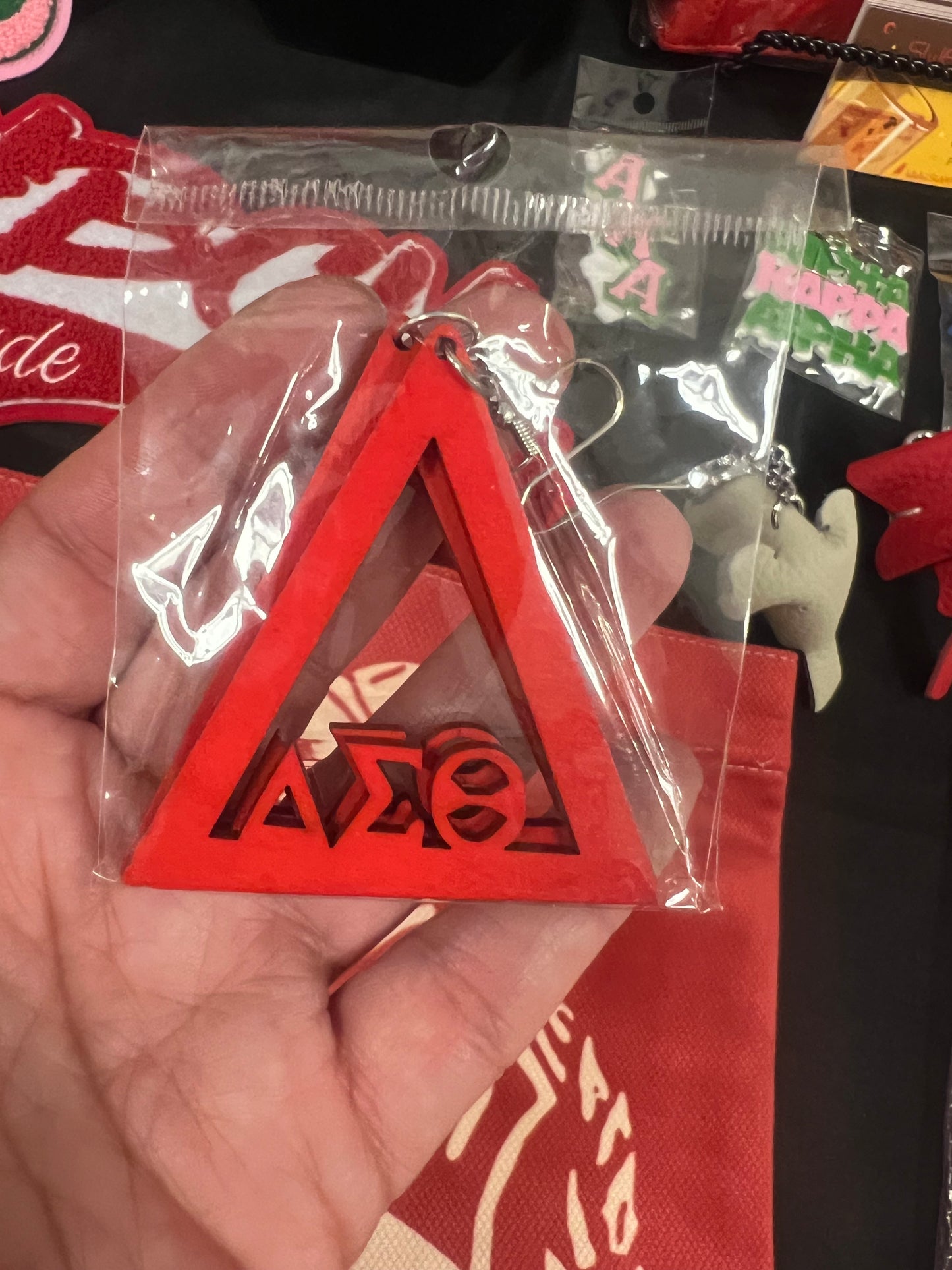 Sorority earrings