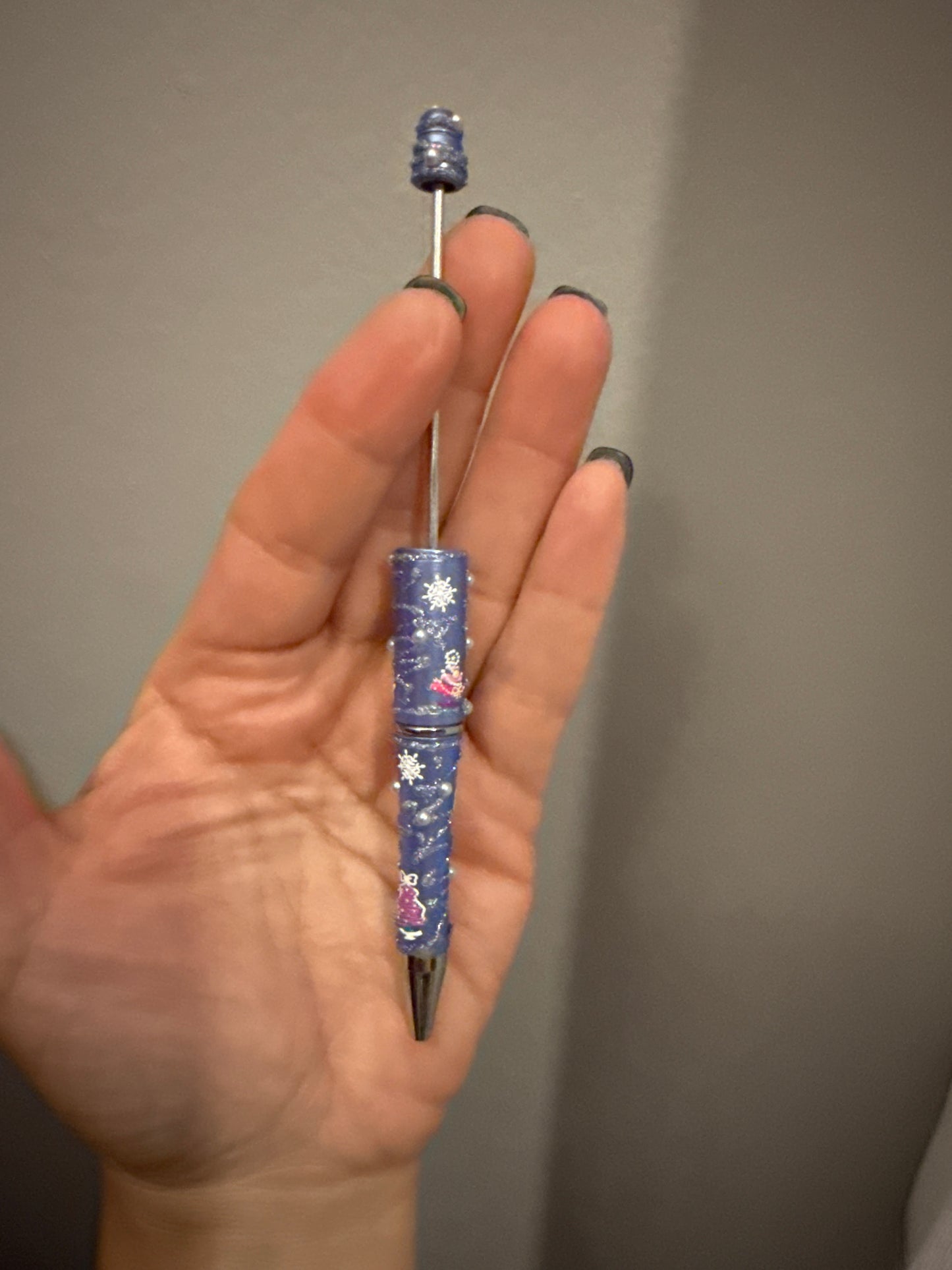 Beadable pens - Christmas edition!