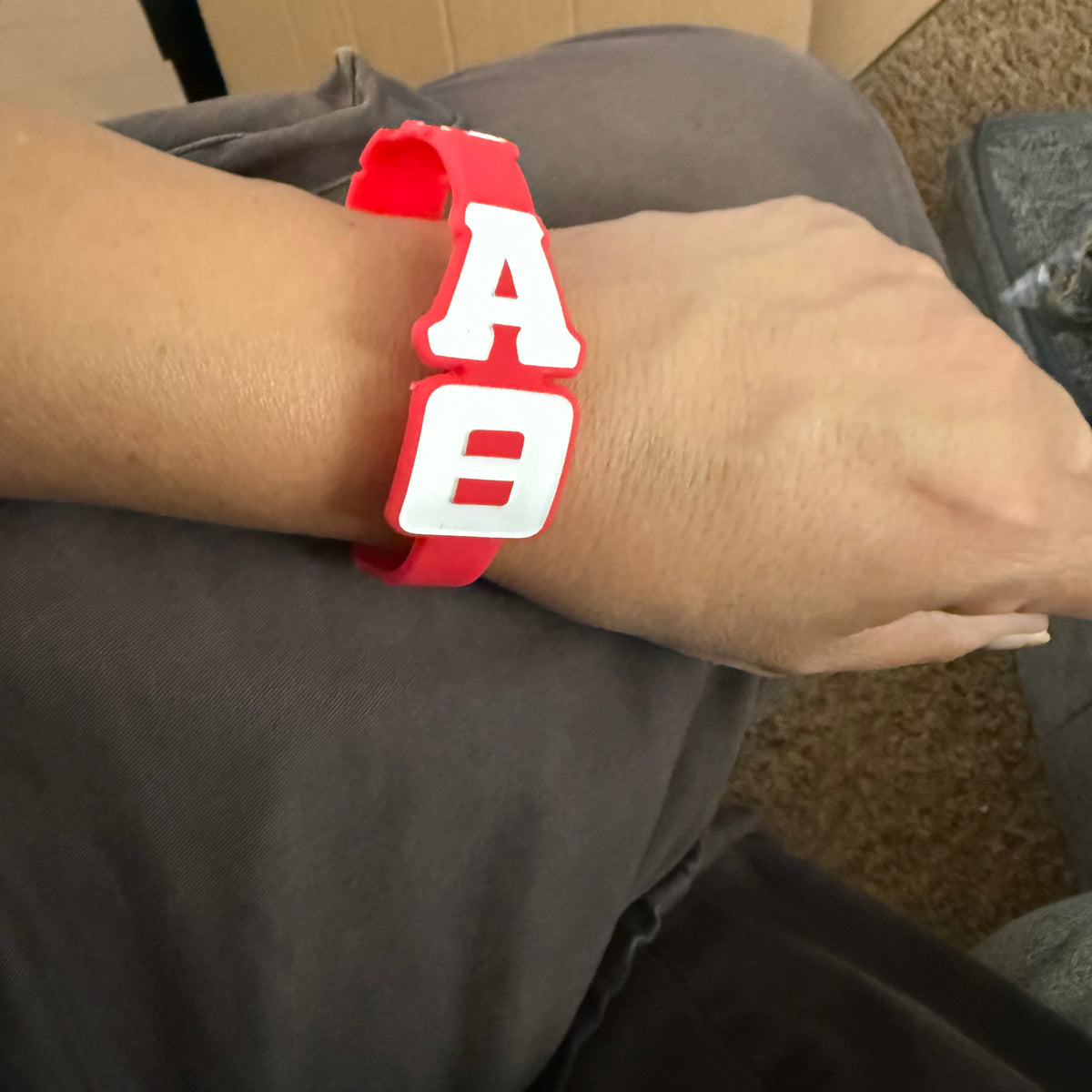 Greek Life Silicone Wristbands