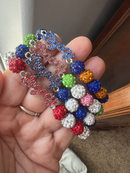 Legacy rhinestone bracelet