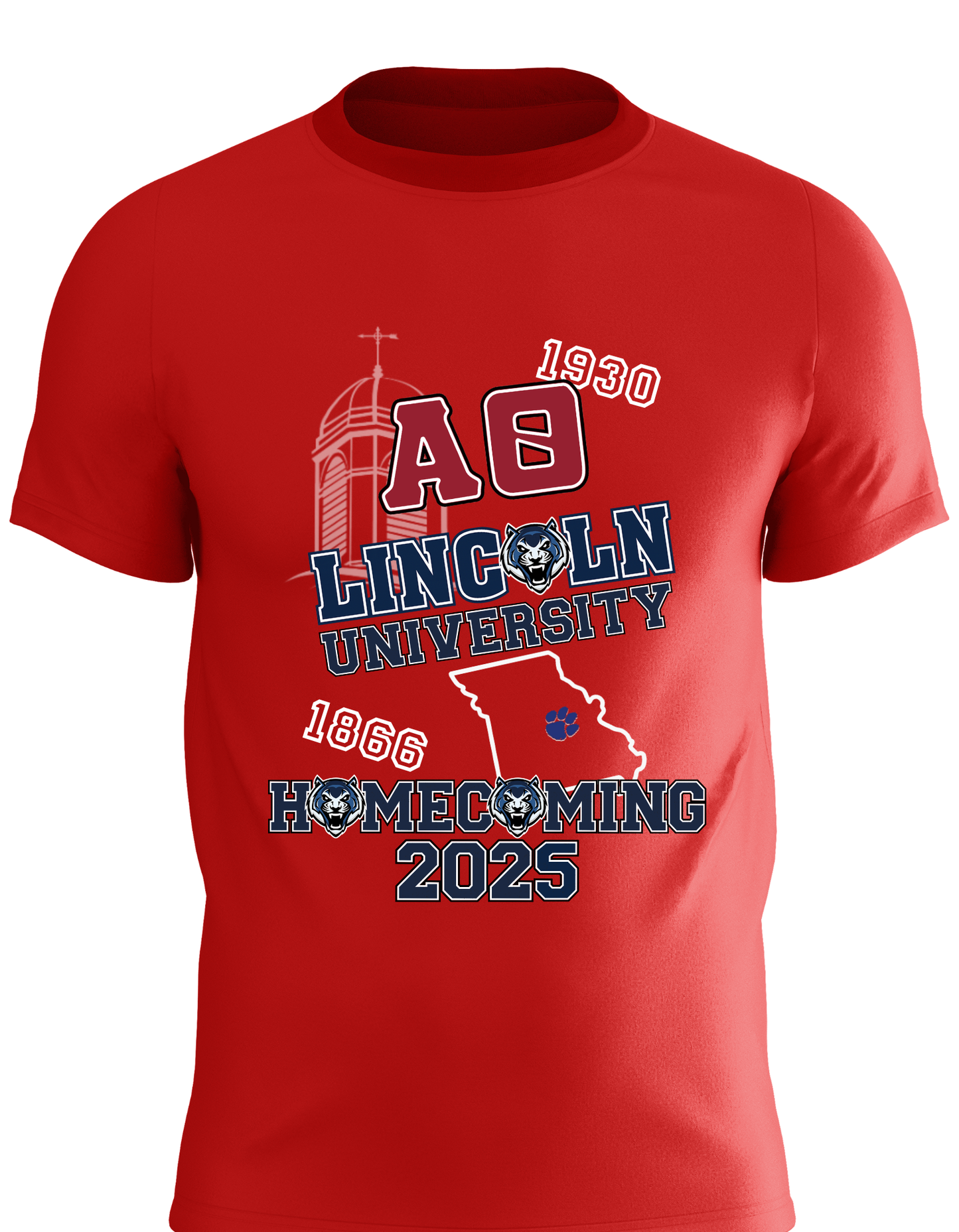 LU DST Homecoming tee